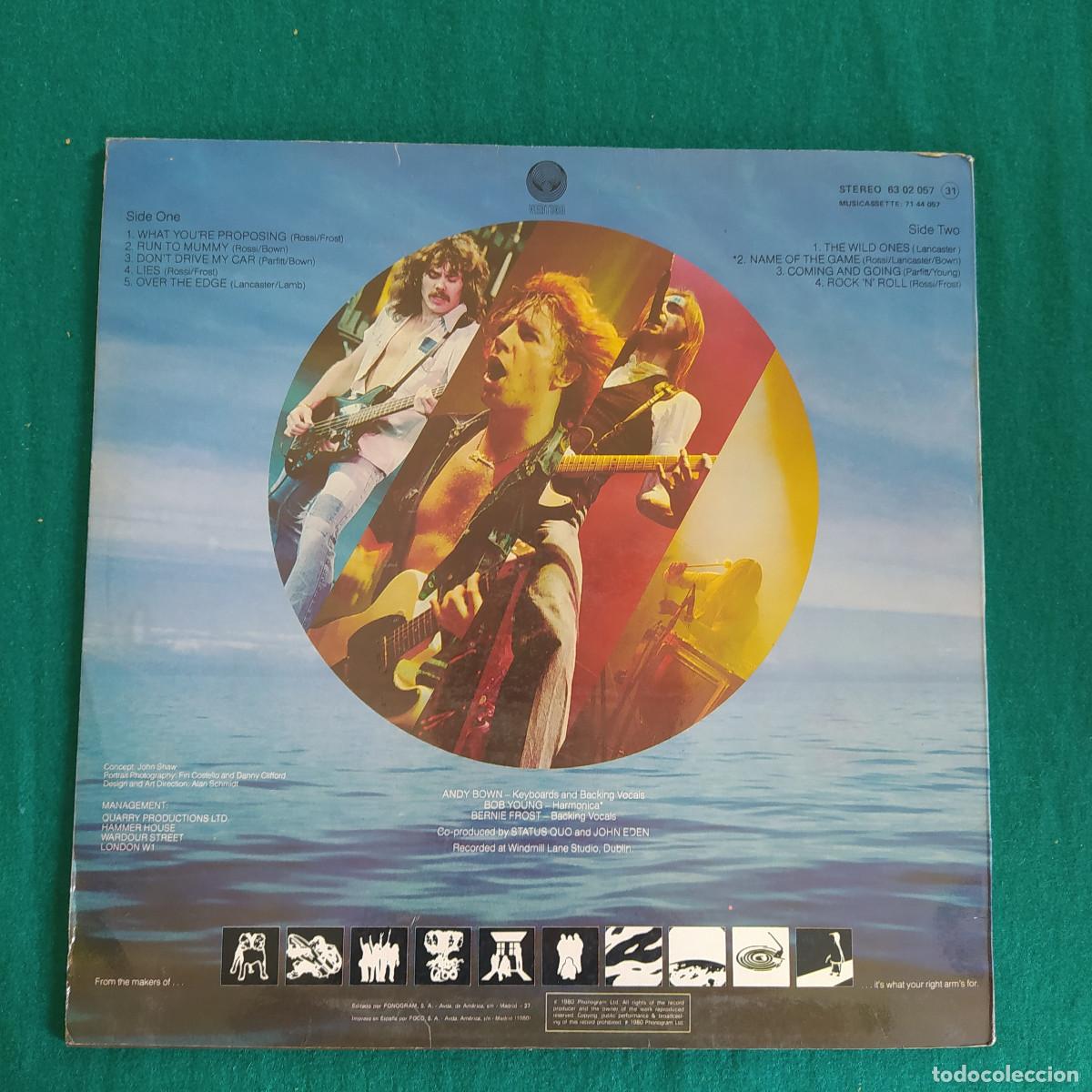 Discos de vinilo: Status Quo &ndash; Just Supposin... - Foto 2