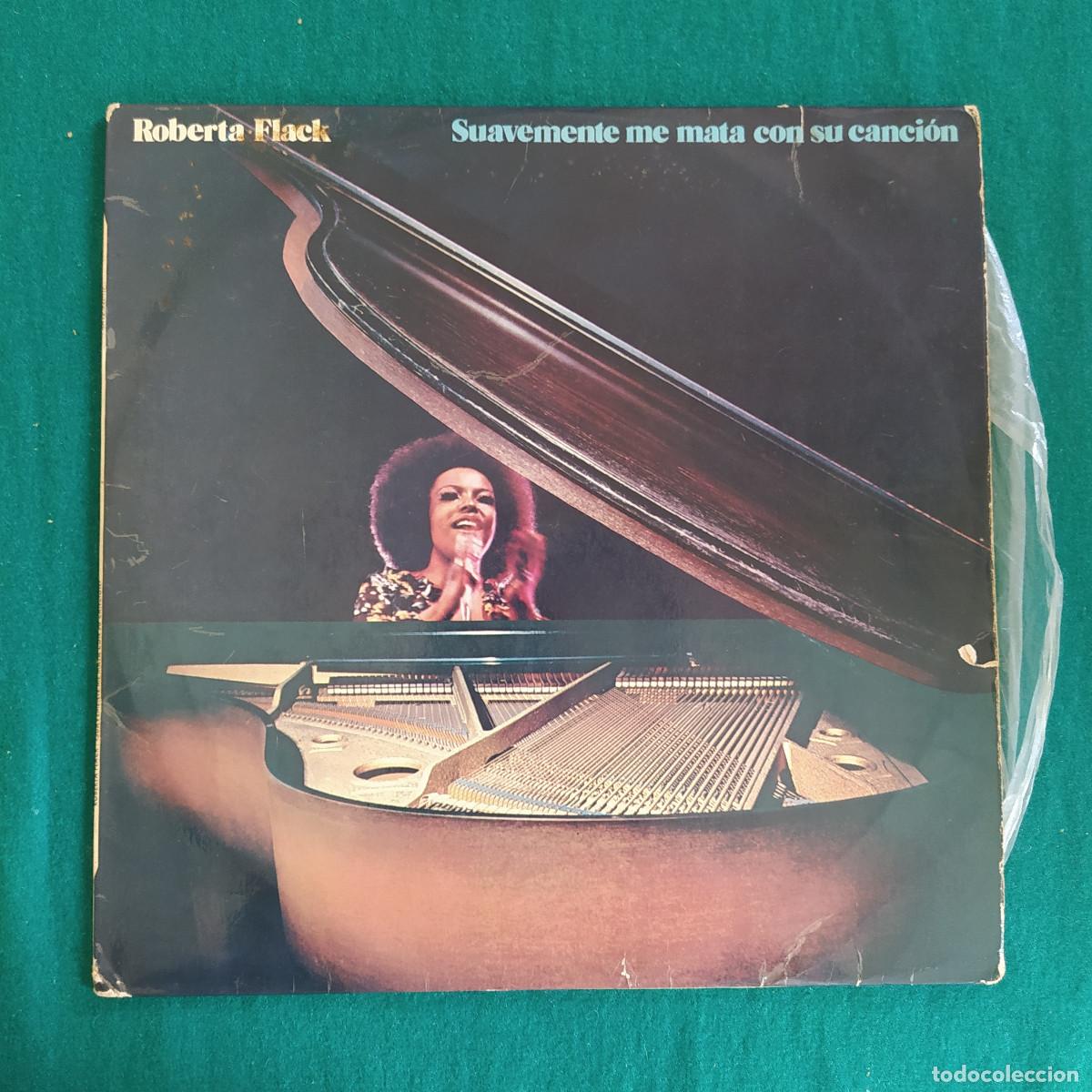 Discos de vinilo: Roberta Flack &ndash; Suavemente Me Mata Con Su Canci&oacute;n - Foto 1