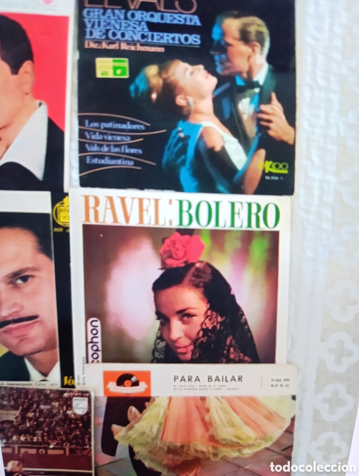 Discos de vinilo: Lote Discos de Vinilo - Singles - Varios estilos - Foto 2