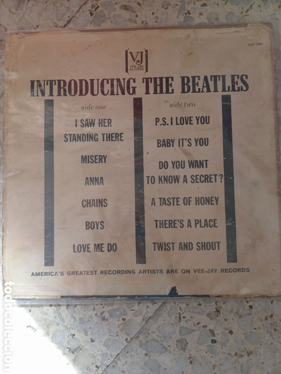 Discos de vinilo: LP THE BEATLES ENGLANDS N&ordm; 1 VOCAL GROUP - Foto 2