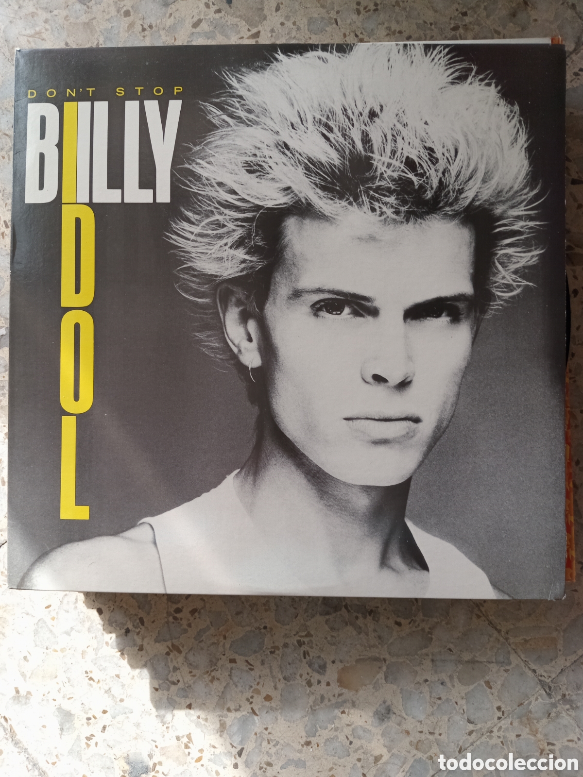 Discos de vinilo: EP 12&rdquo; BILLY IDOL DON&acute;T STOP 1981 USA CON POSTER - Foto 1