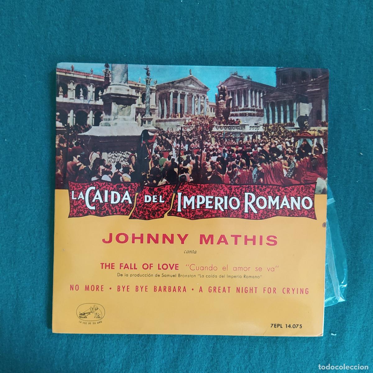 Discos de vinilo: Johnny Mathis &ndash; The Fall Of Love - Foto 1