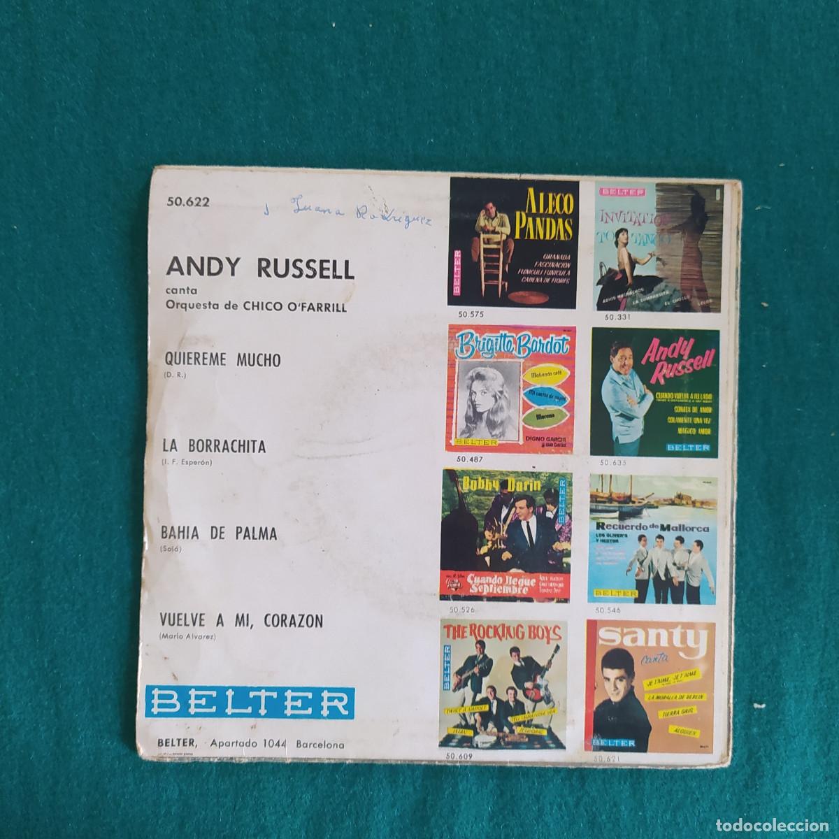 Discos de vinilo: Andy Russell &ndash; Bah&iacute;a De Palma - Foto 2