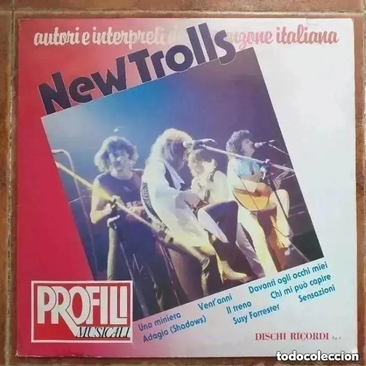 Discos de vinilo: NEW TROLLS - PROFILI MUSICALI (LP) - Foto 1
