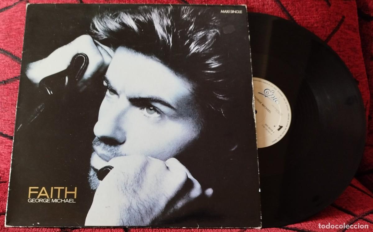 Discos de vinilo: GEORGE MICHAEL ** Faith ** MAXI SINGLE VINILO 1987 - Foto 1