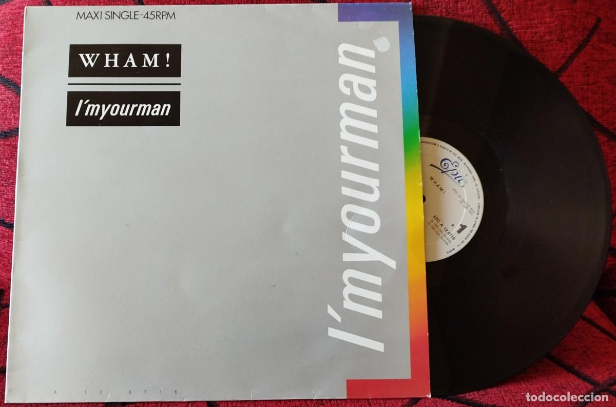 Discos de vinilo: WHAM! ** Im Your Man ** MAXI SINGLE VINILO 1985 - Foto 1