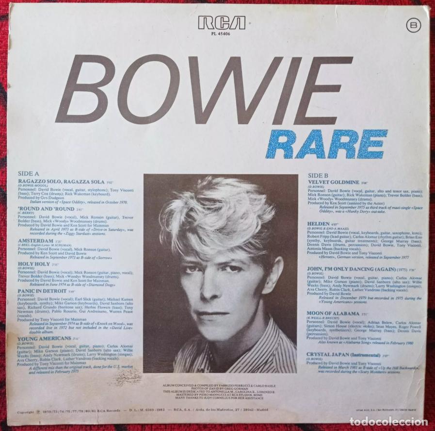Discos de vinilo: DAVID BOWIE ** Rare ** VINILO LP 1983 - Foto 3