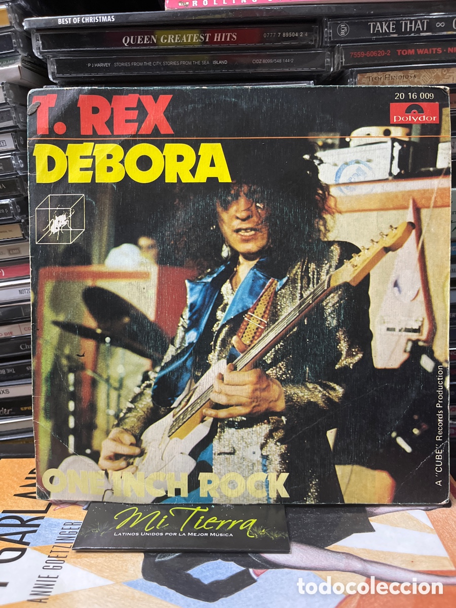 Discos de vinilo: t rex debora t rex single - Foto 1