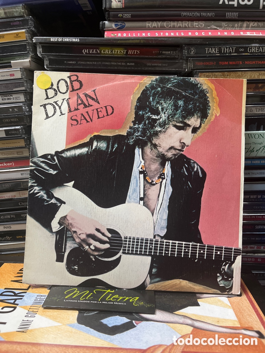 Discos de vinilo: bob dylan saved bob dylan promo - Foto 1