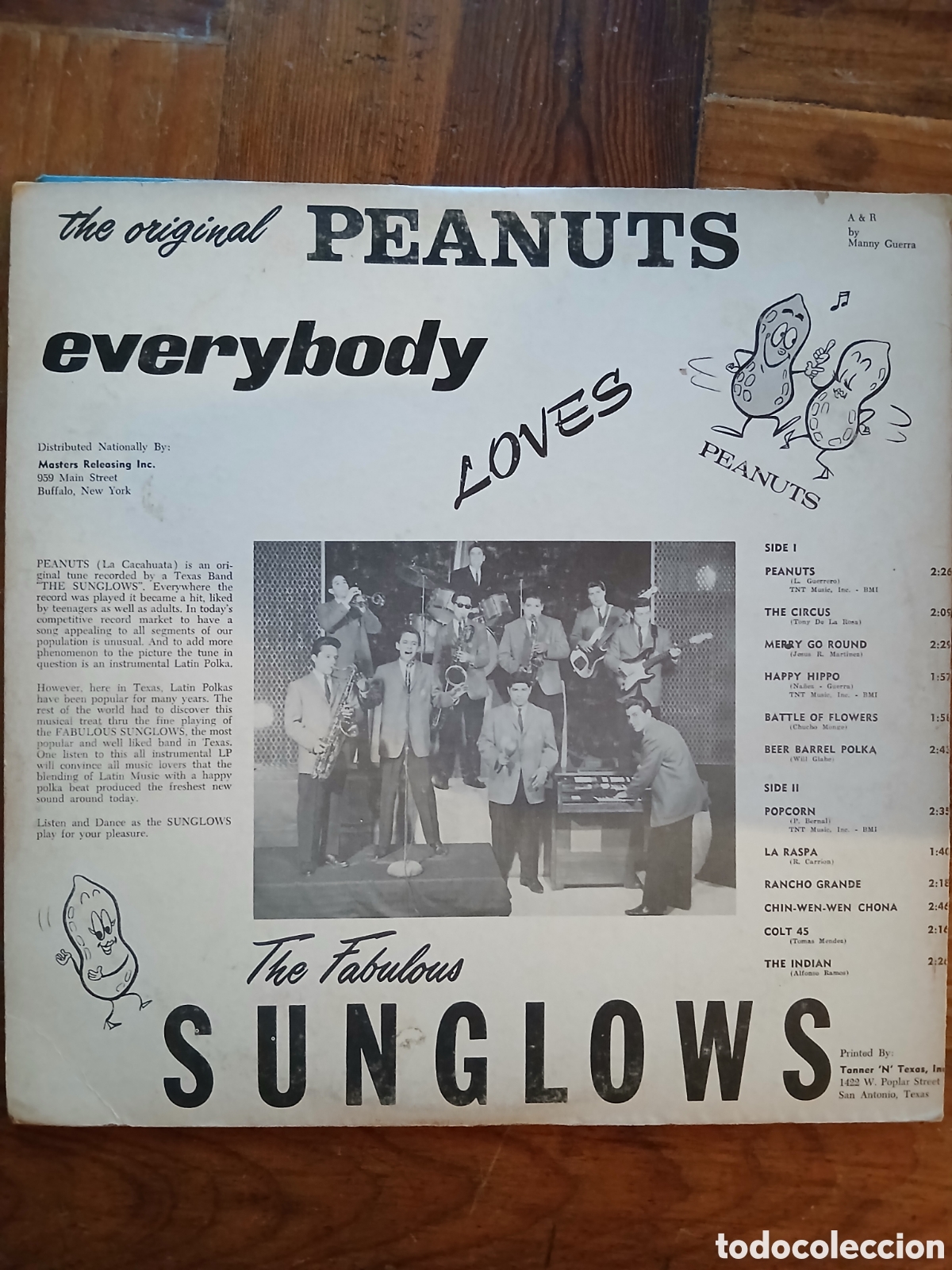 Discos de vinilo: Sunglows &rdquo;the original peanuts&rdquo; - Foto 2