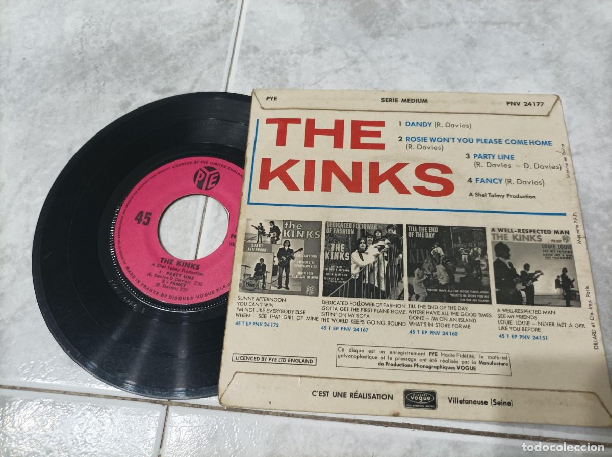 Discos de vinilo: The Kinks ep dandy francia - Foto 2