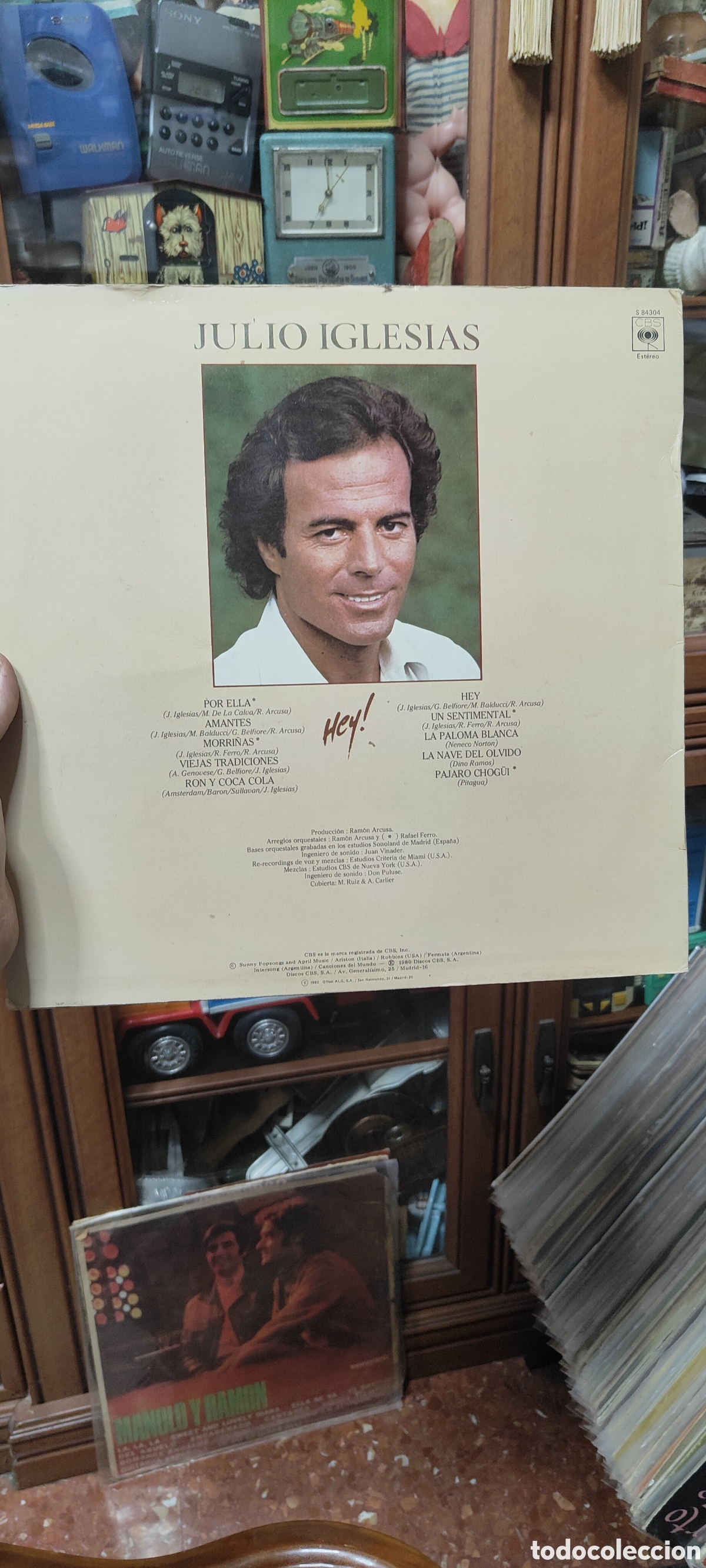 Discos de vinilo: VINILO JULIO IGLESIAS - HEY - Foto 2