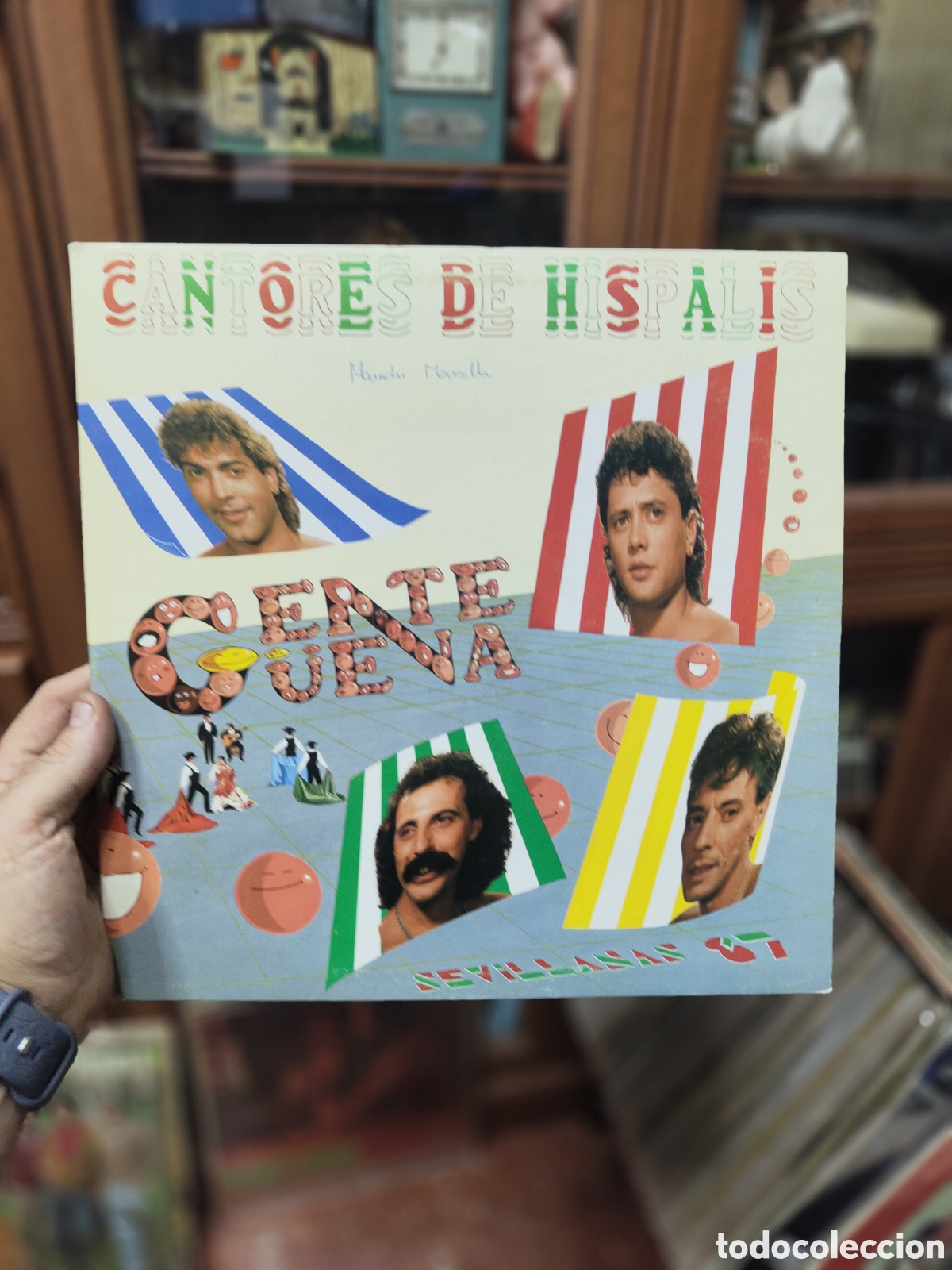 Discos de vinilo: LP VINILO CANTORES DE H&Iacute;SPALIS GENTE GUENA - Foto 1