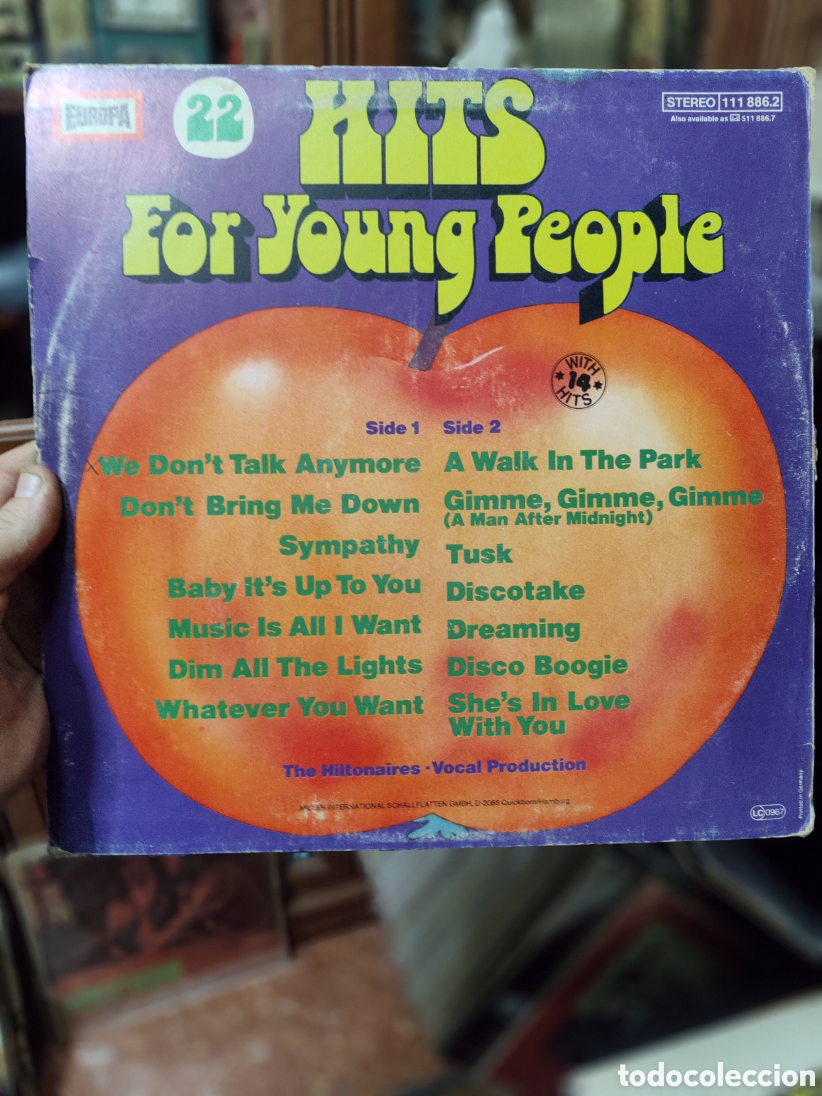 Discos de vinilo: LP VINILO HITS FOR YOUNG PEOPLE - Foto 2