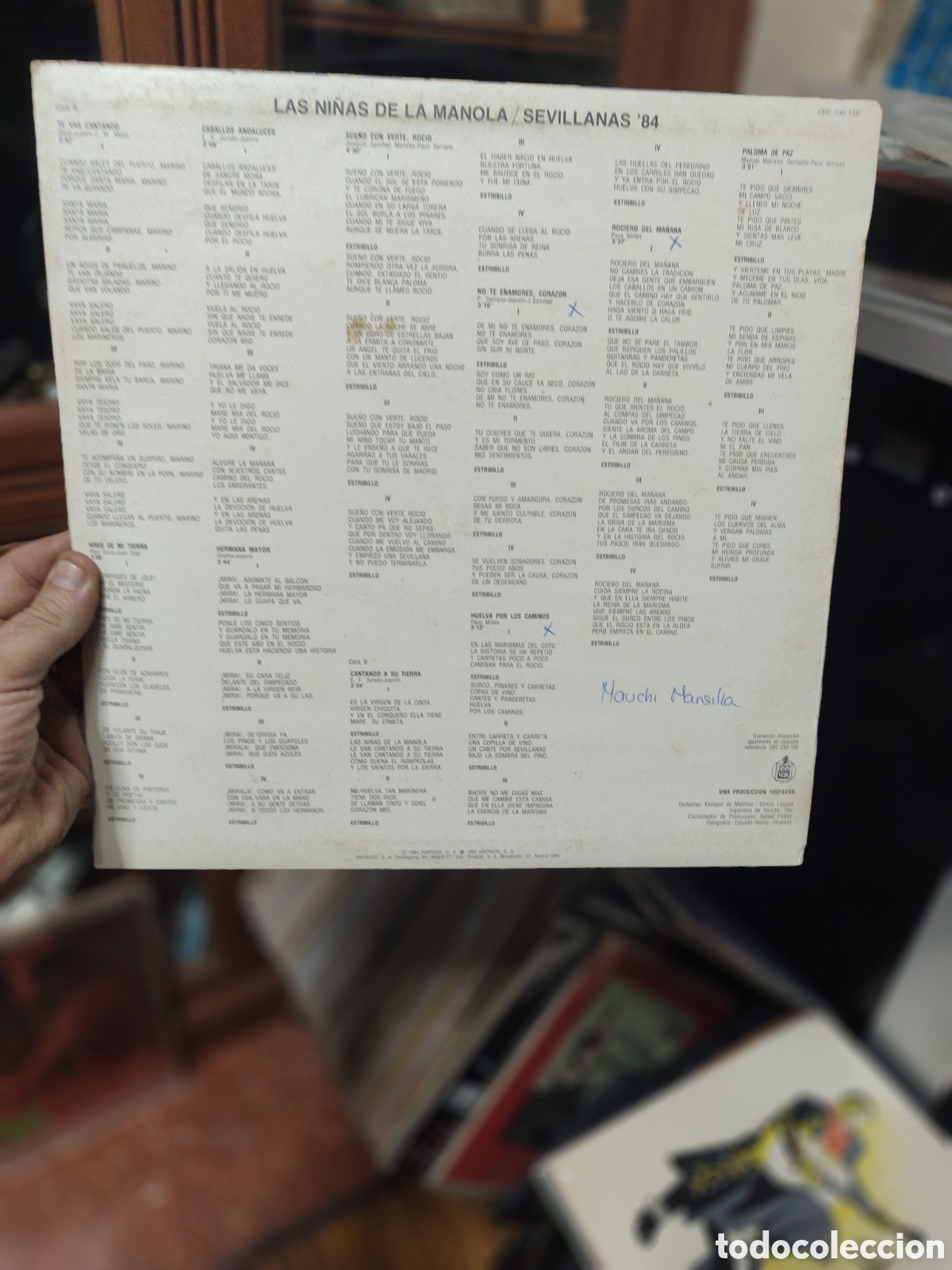Discos de vinilo: LAS NI&Ntilde;AS DE LA MANOLA DISCO VINILO - Foto 2