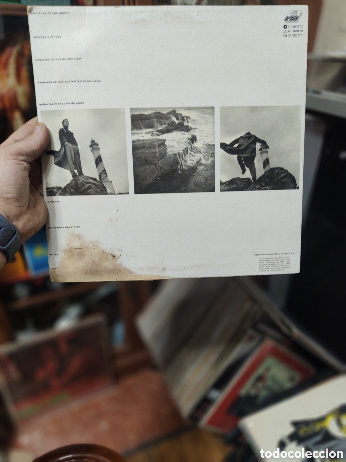 Discos de vinilo: LP VINILO VICTOR MANUEL QUE TE PUEDO DAR - Foto 2