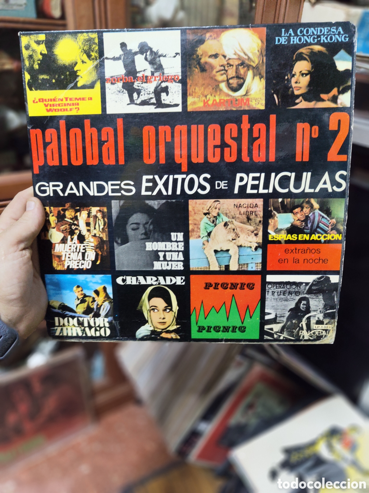 Discos de vinilo: LP VINILO GRANDES &Eacute;XITOS DE PEL&Iacute;CULAS - Foto 1