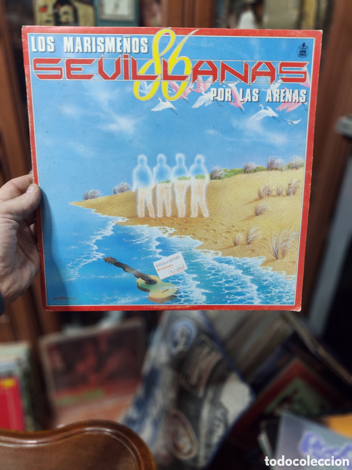 Discos de vinilo: DISCO VINILO LOS MARISME&Ntilde;OS POR LAS ARENAS - Foto 1