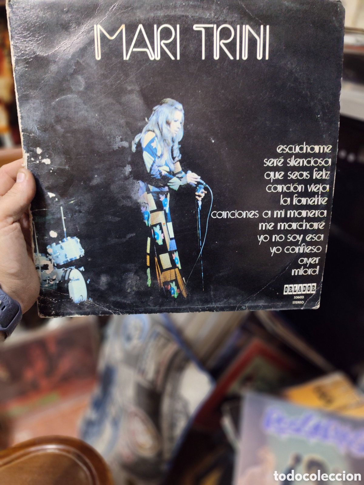 Discos de vinilo: DISCO VINILO MARI TRINI - Foto 1