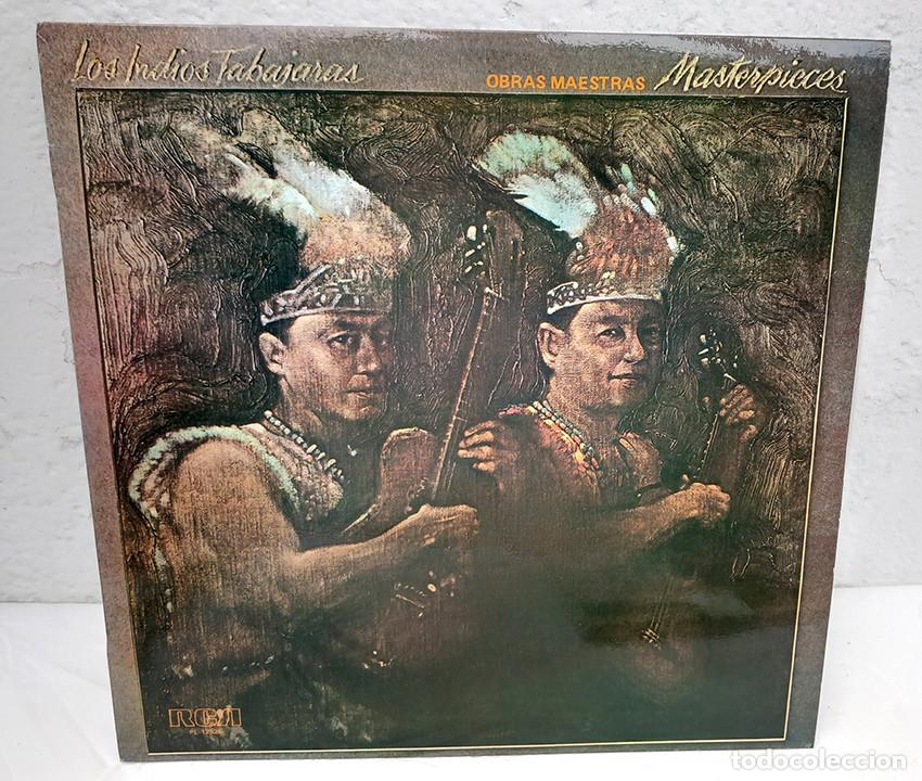 Discos de vinilo: Los indios tabajaras. Masterpieces - Obras maestras. 1978 - Foto 1