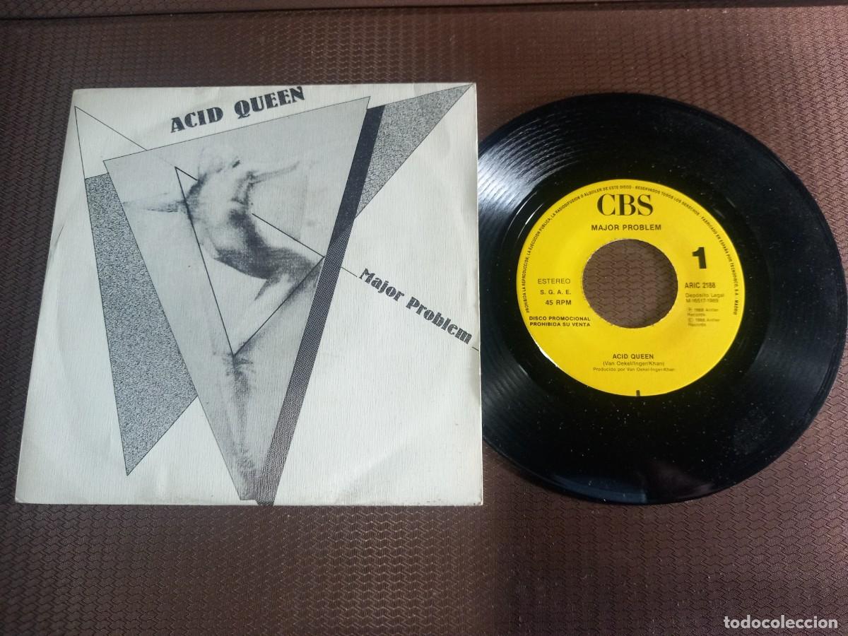 Discos de vinilo: MAJOR PROBLEM / ACID QUEEN / SINGLE 7 PULGADAS - Foto 1