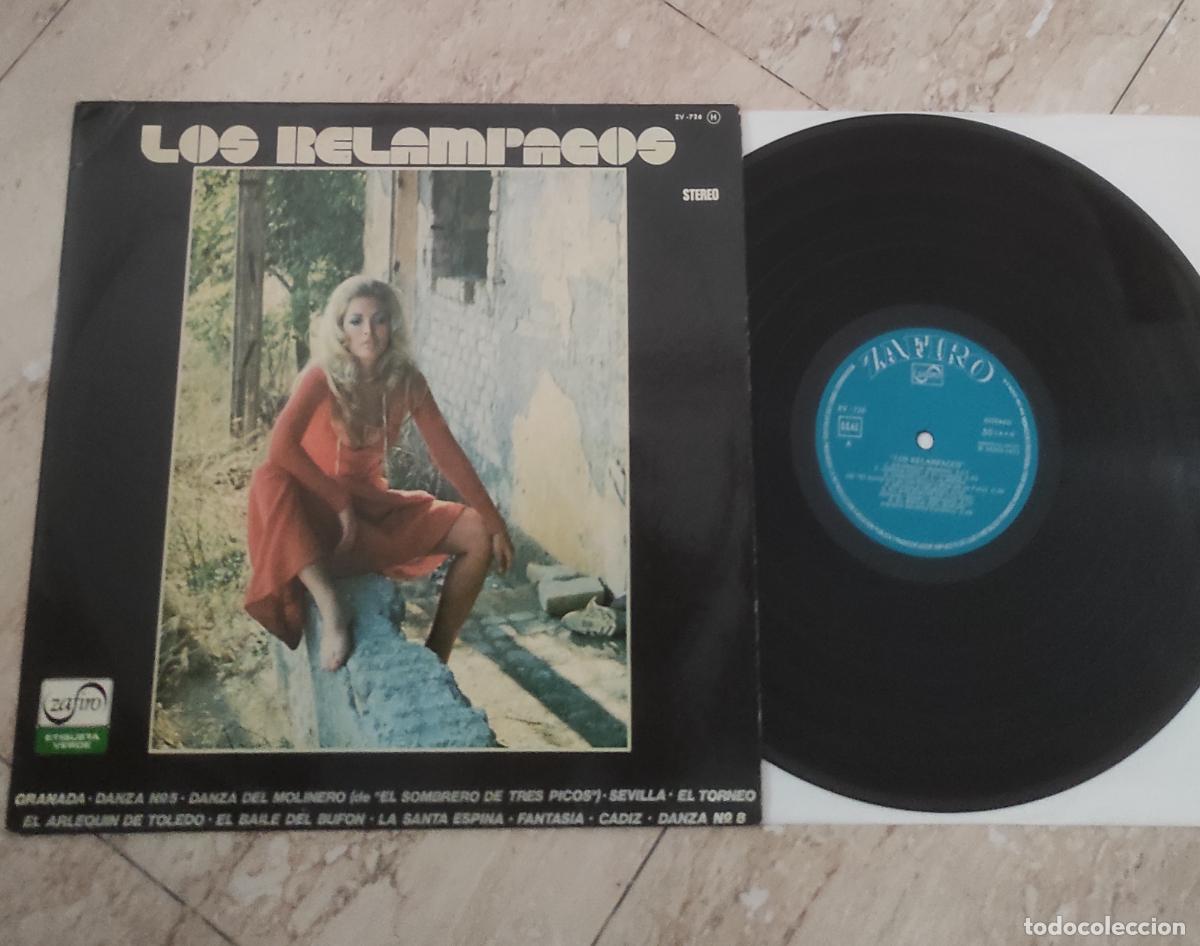 Discos de vinilo: LOS RELAMPAGOS- LP- GRANADA +10 ESPA&Ntilde;A-1976- - Foto 1