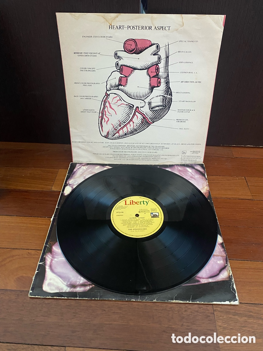 Discos de vinilo: The Stranglers - La Folie - 1981 - Foto 4
