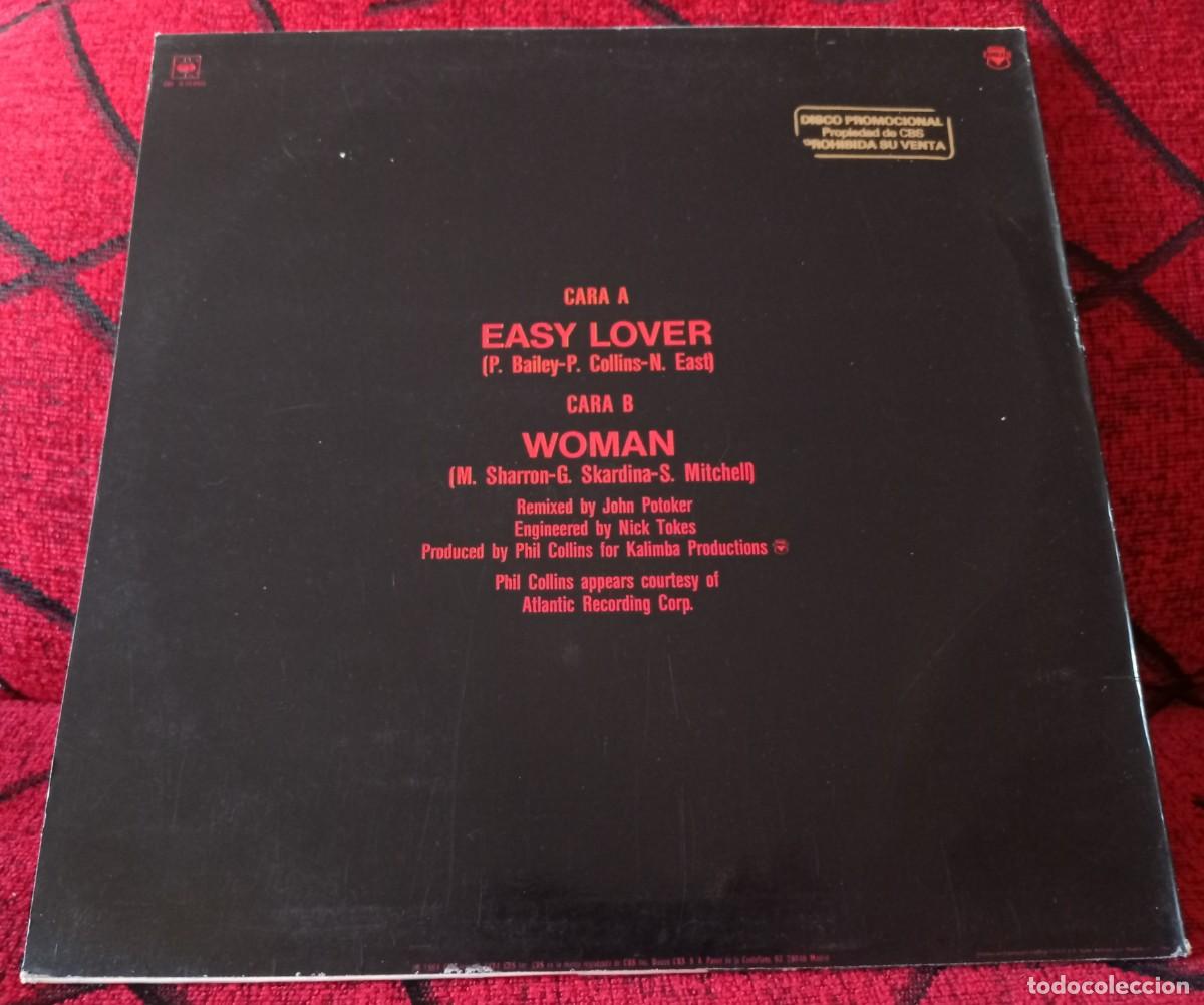 Discos de vinilo: PHILIP BAILEY & PHIL COLLINS ** Easy Lover ** MAXI SINGLE VINILO 1984 - Foto 2