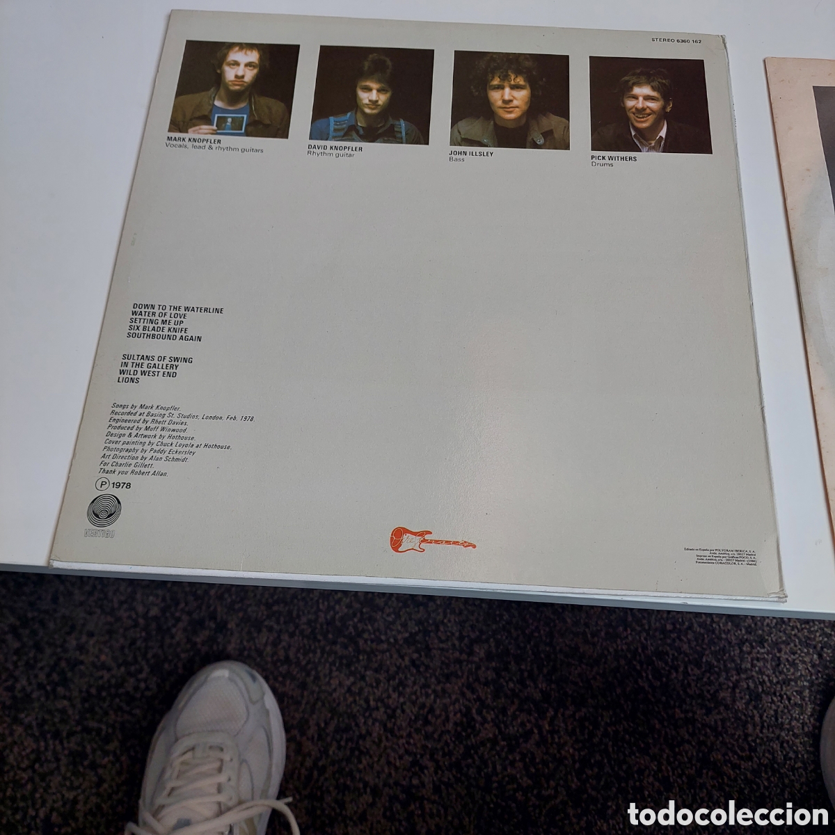 Discos de vinilo: Vinilo Dire Straits 1978. - Foto 2