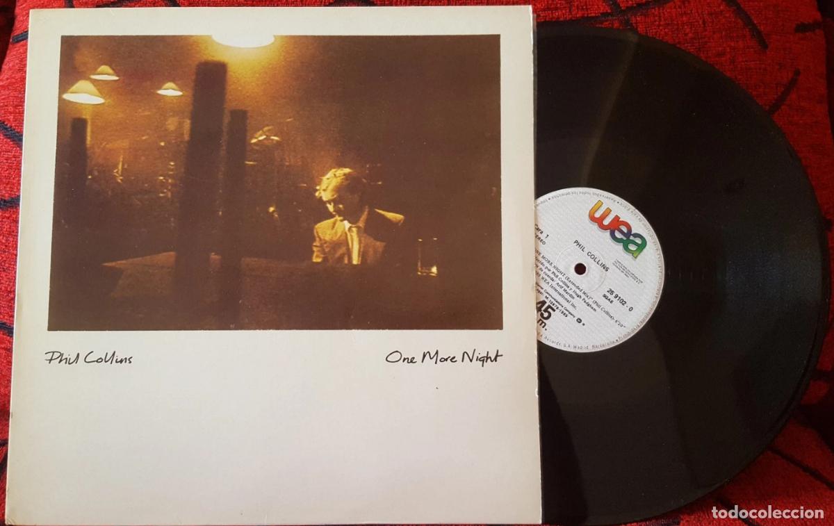 Discos de vinilo: PHIL COLLINS ** One More Night ** MAXI SINGLE VINILO 1985 - Foto 1
