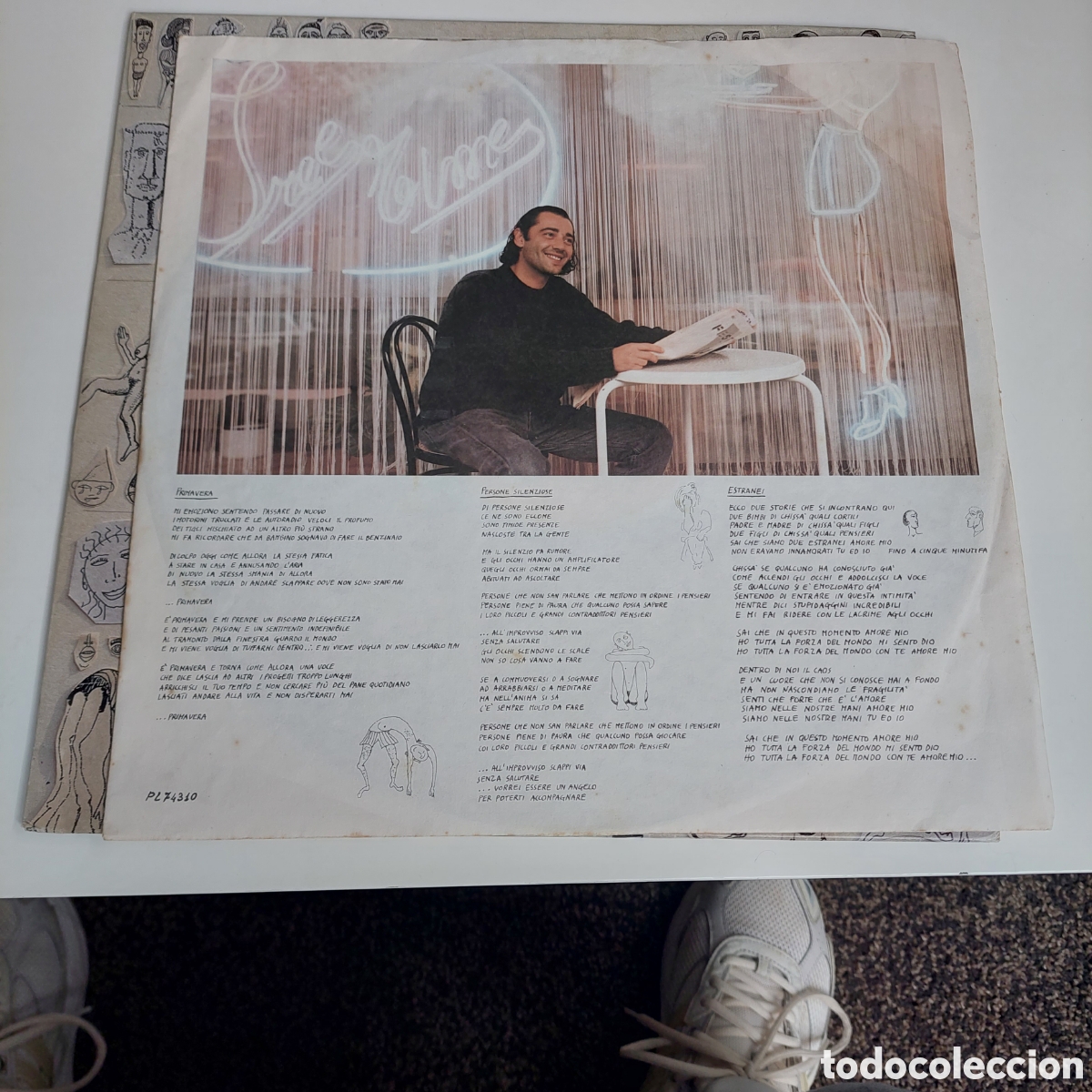 Discos de vinilo: Vinilo Luca Carboni 1989 - Foto 4