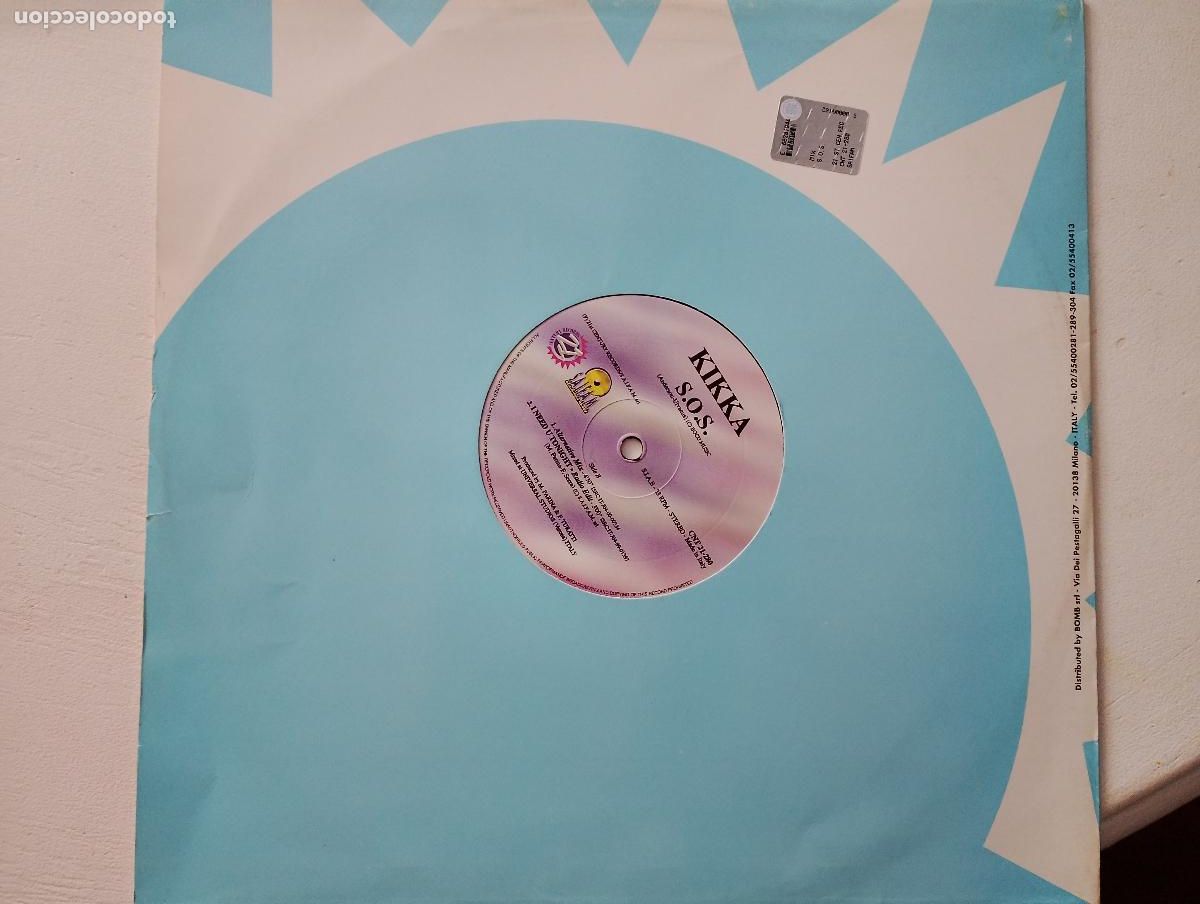 Discos de vinilo: Kikka &lrm;&ndash; S.O.S. Electronic 2000 - Foto 3
