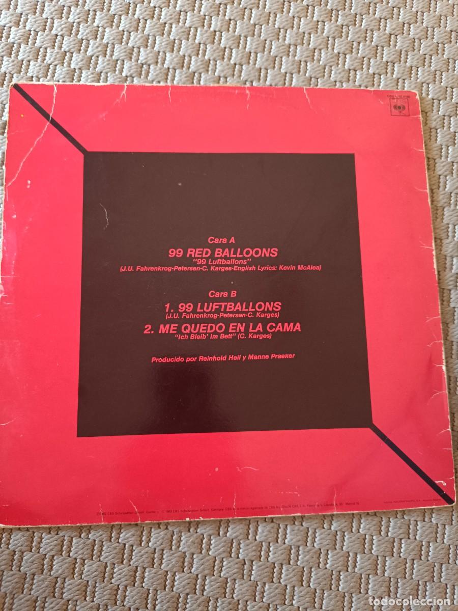 Discos de vinilo: Nena 99 red balloons - Foto 2
