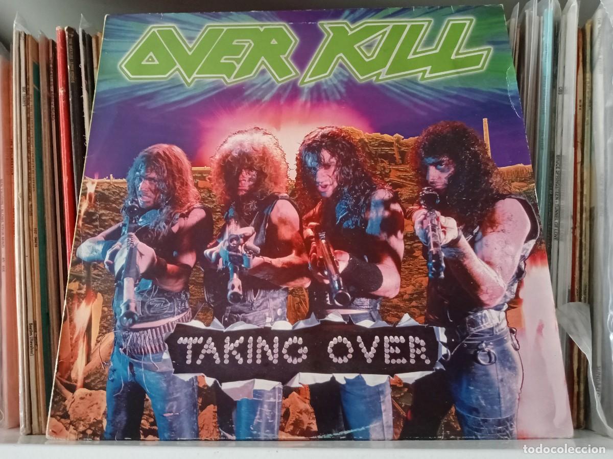 Discos de vinilo: Overkill &lrm;&ndash; Taking Over - lp Germany 1987 - Foto 1