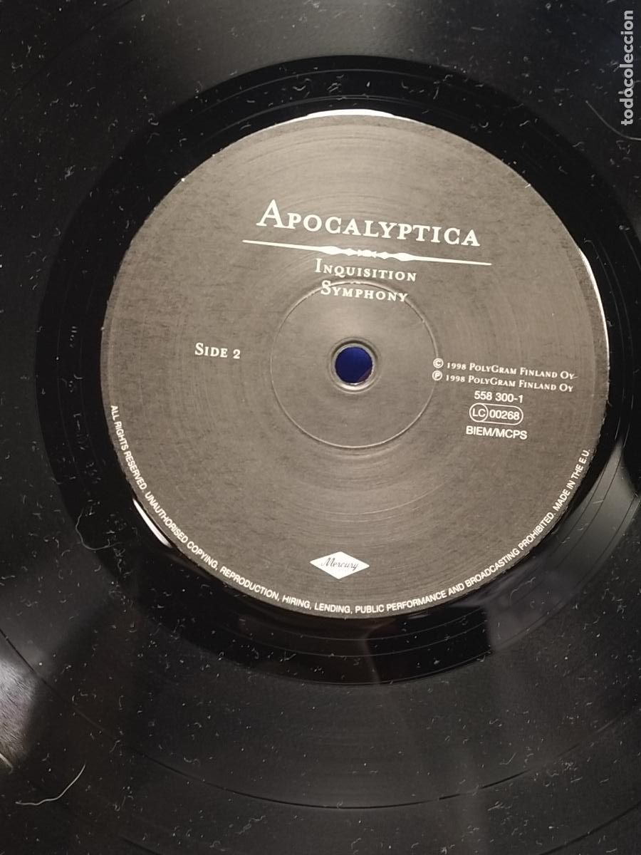 Discos de vinilo: Inquisition Symphony APOCALYPTICA - Foto 11