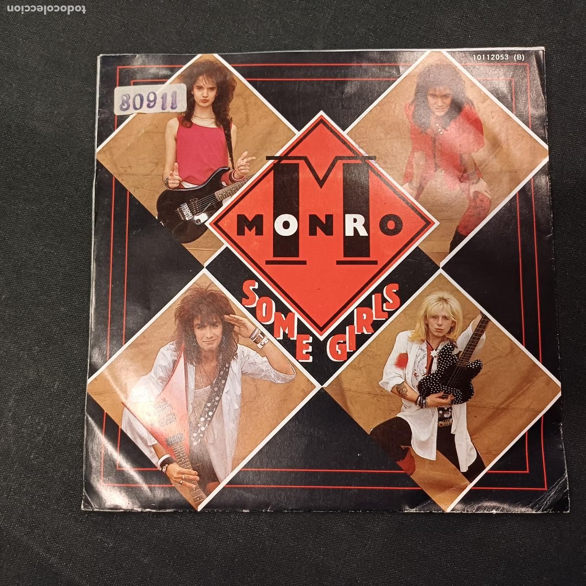 Discos de vinilo: MONRO/SOME GIRLS/SINGLE PROMOCIONAL. - Foto 1