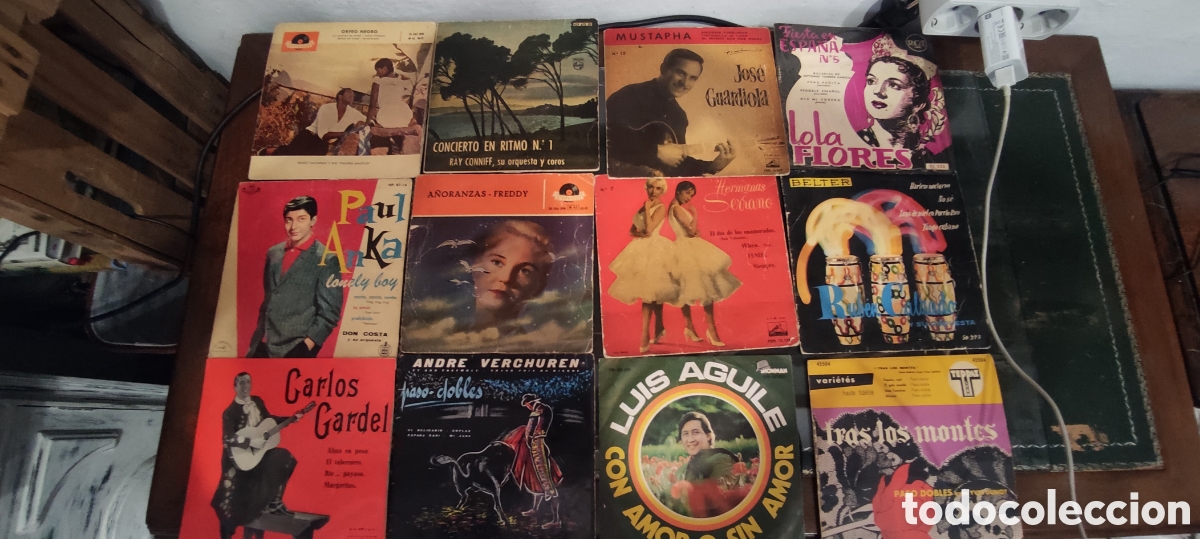 Discos de vinilo: Lote 12 singles antiguos,L17 - Foto 2