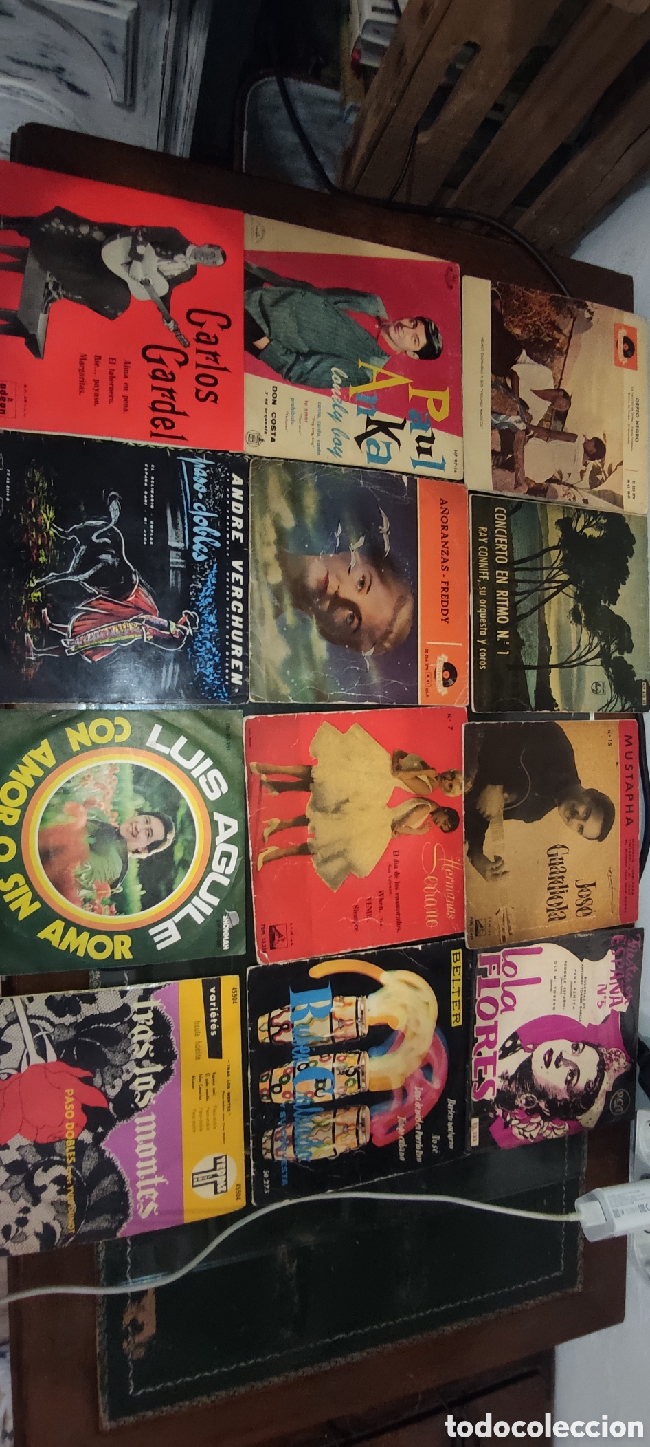 Discos de vinilo: Lote 12 singles antiguos,L17 - Foto 3