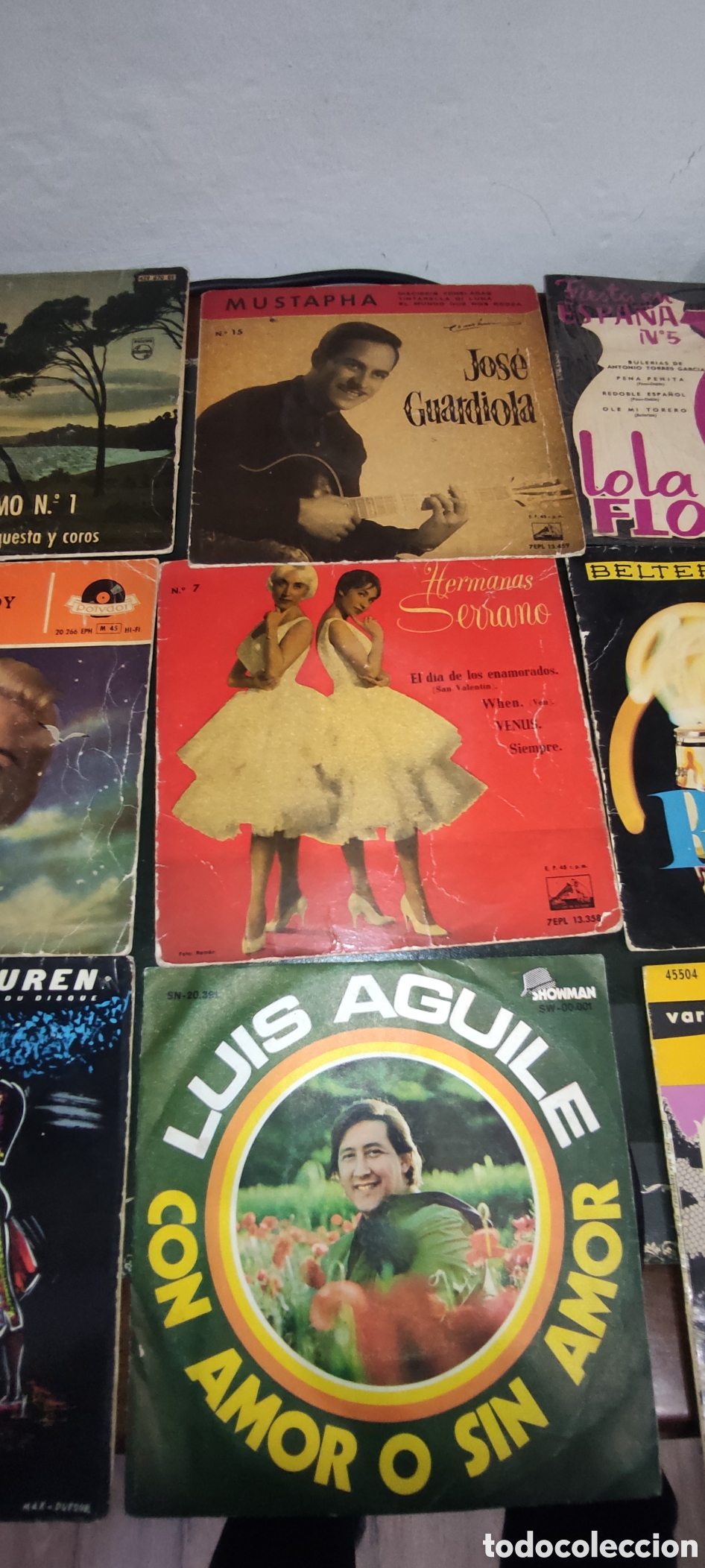 Discos de vinilo: Lote 12 singles antiguos,L17 - Foto 5