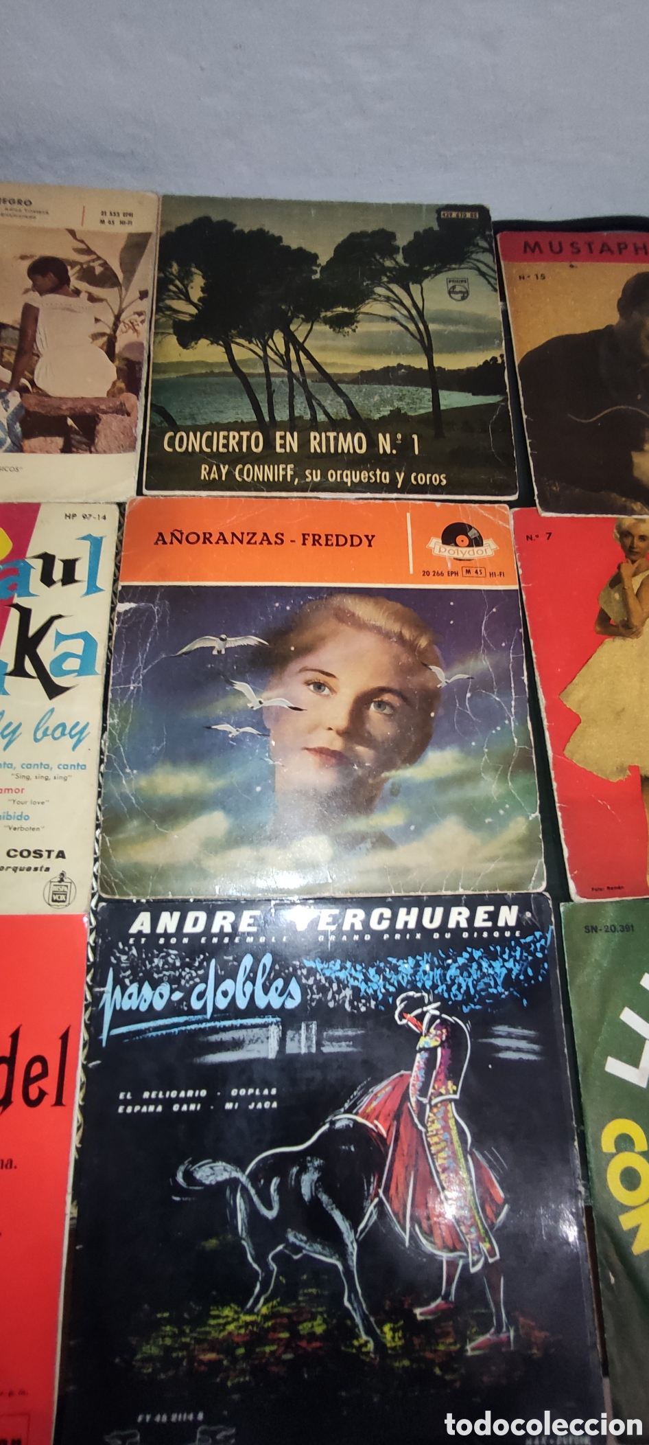 Discos de vinilo: Lote 12 singles antiguos,L17 - Foto 6