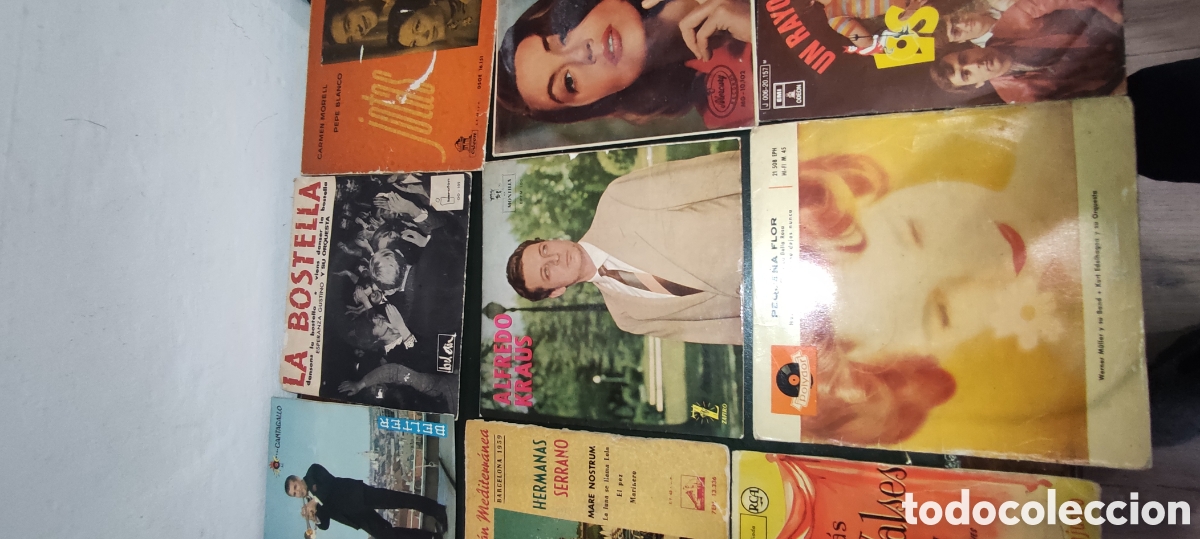 Discos de vinilo: Lote 12 singles antiguos,L18 - Foto 4