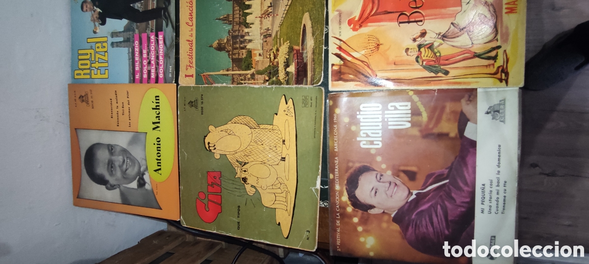 Discos de vinilo: Lote 12 singles antiguos,L18 - Foto 6