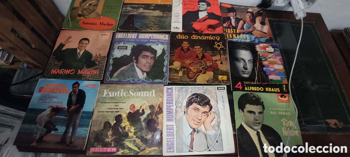 Discos de vinilo: Lote 12 singles antiguos L19 - Foto 2