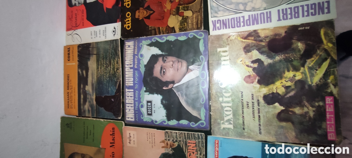 Discos de vinilo: Lote 12 singles antiguos L19 - Foto 5