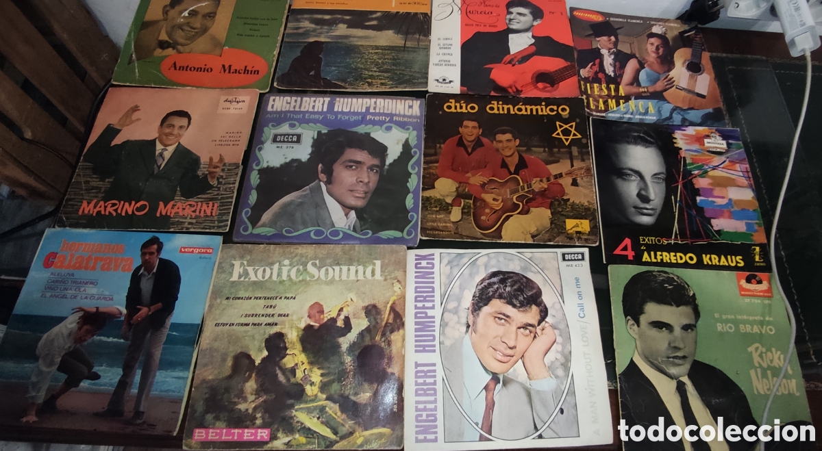 Discos de vinilo: Lote 12 singles antiguos L19 - Foto 1