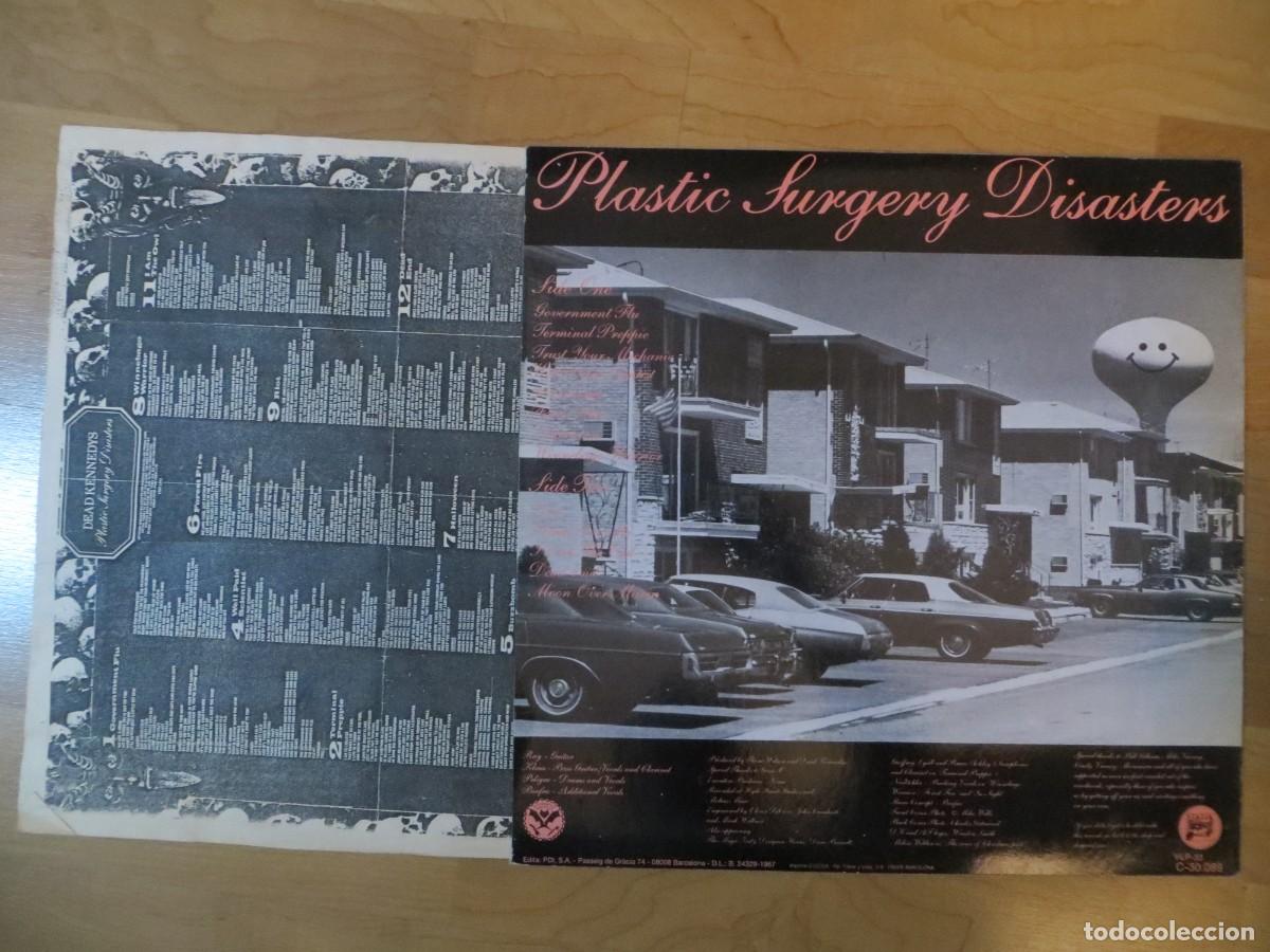 Discos de vinilo: Dead Kennedys - Plastic Surgery Disasters (L.P.) SPAIN 1982 - Foto 2