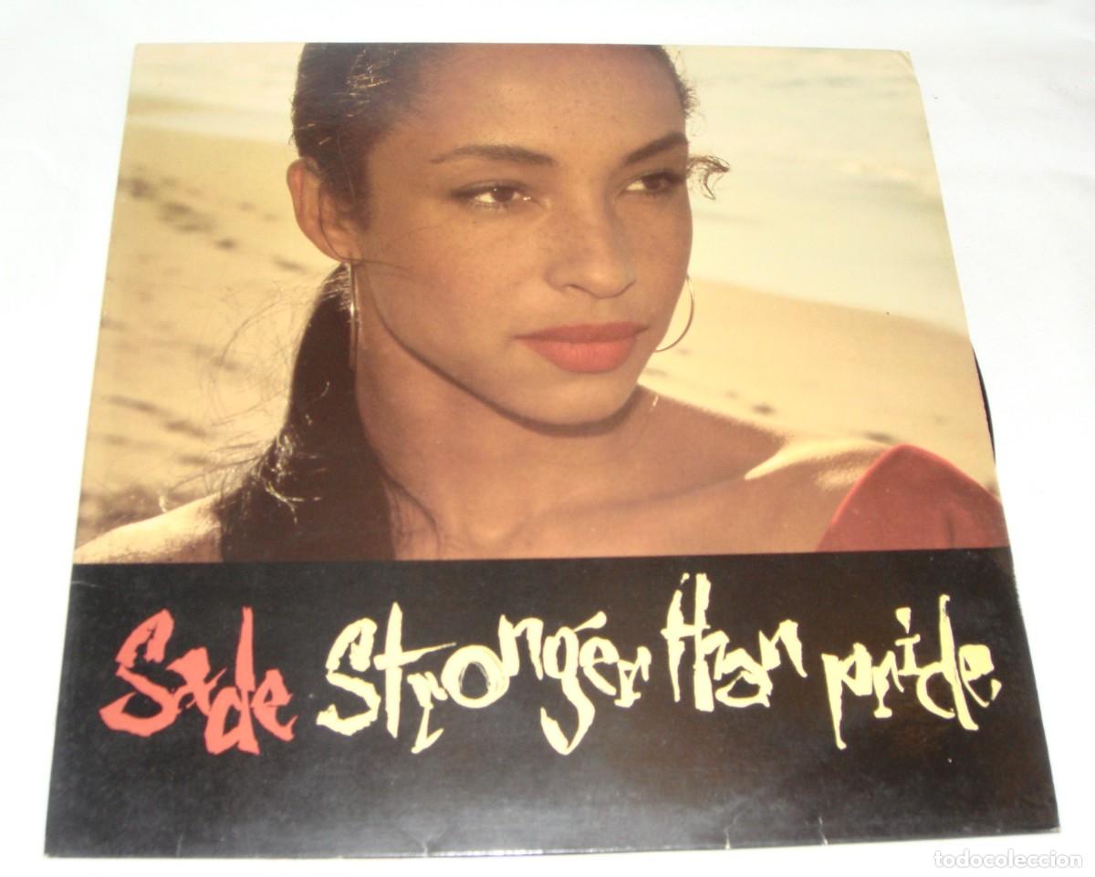 Discos de vinilo: Sade &ndash; Stronger Than Pride (LP original 1988) - Foto 1