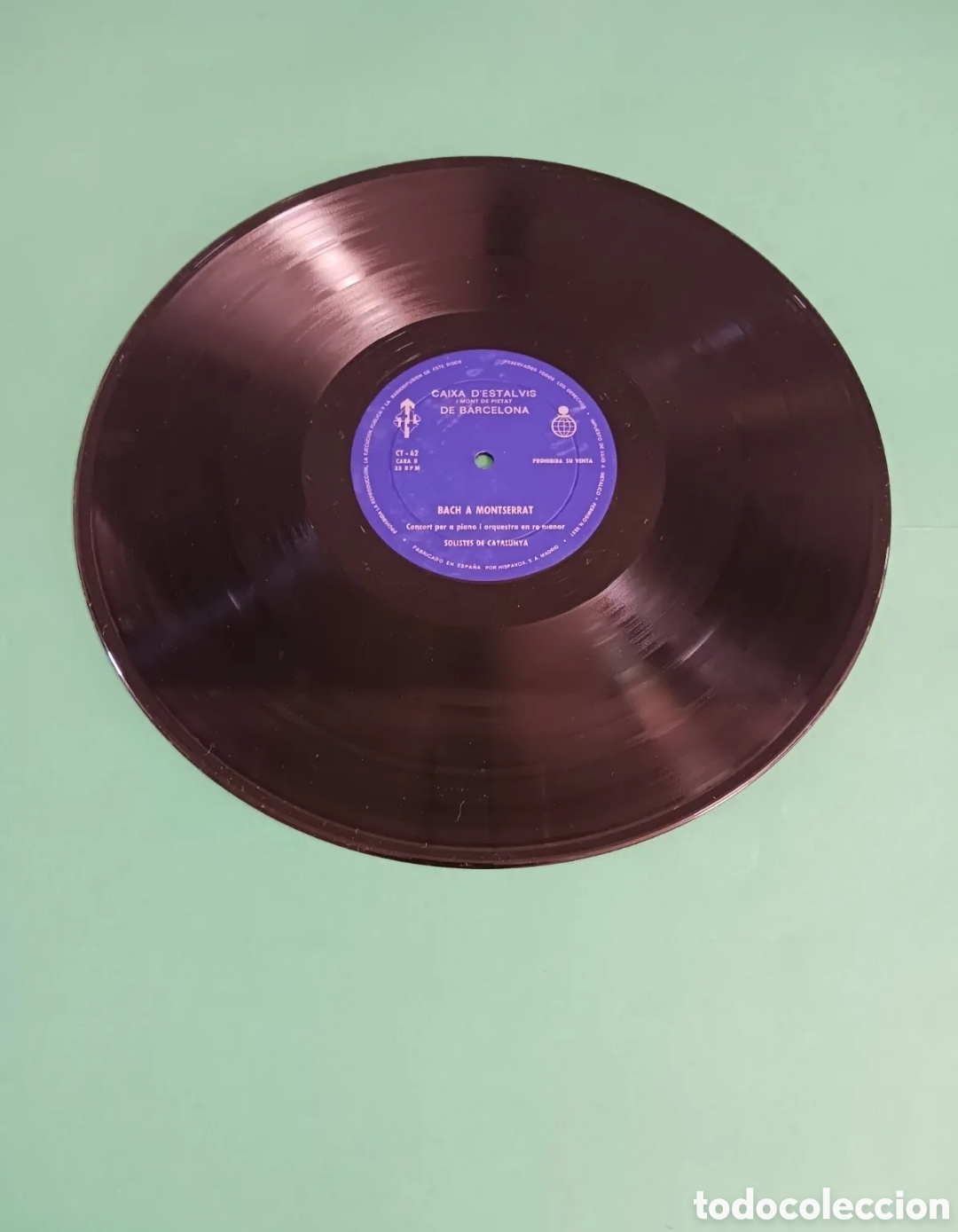 Discos de vinilo: Vinilo BACH a Montserrat - Foto 2