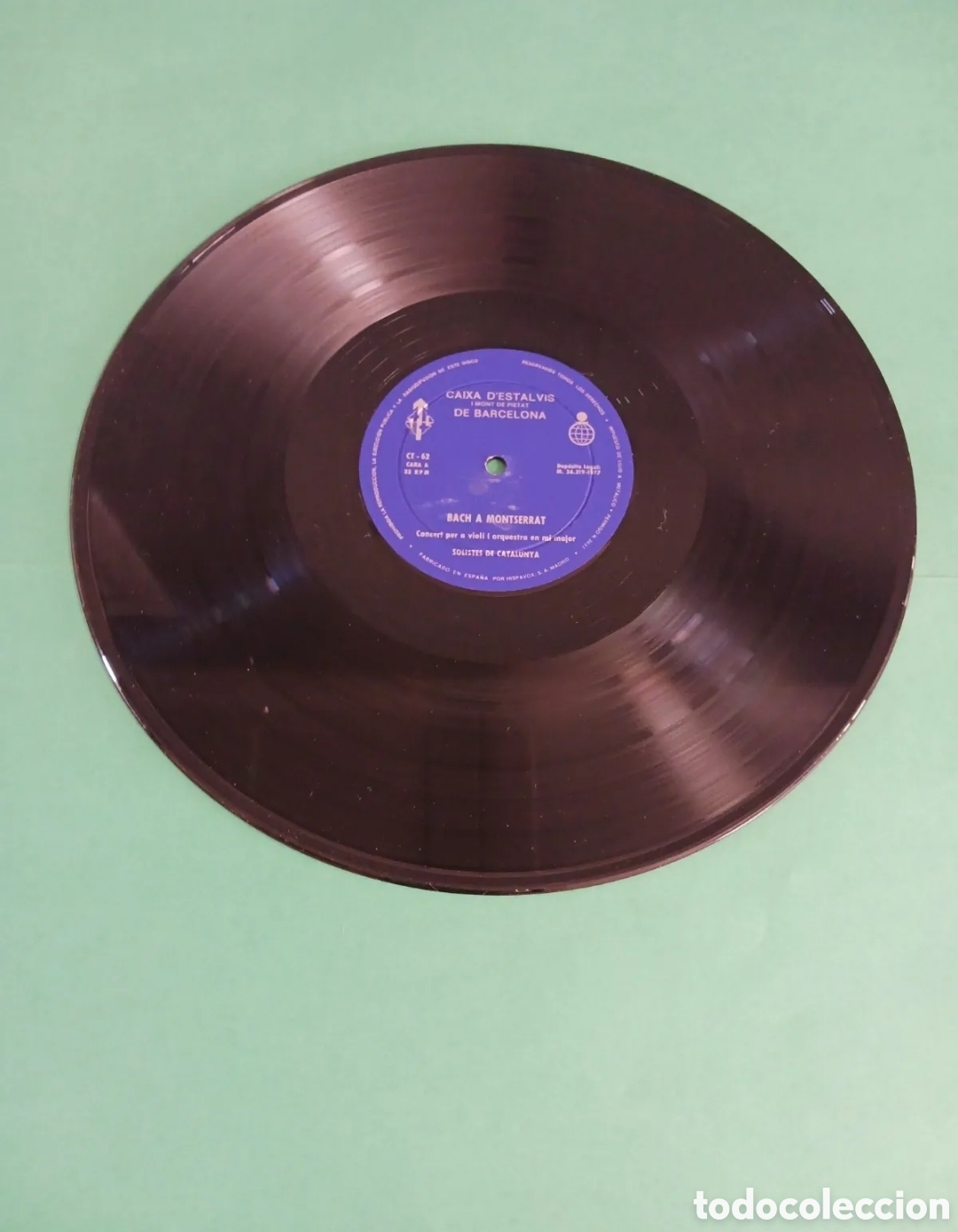 Discos de vinilo: Vinilo BACH a Montserrat - Foto 3