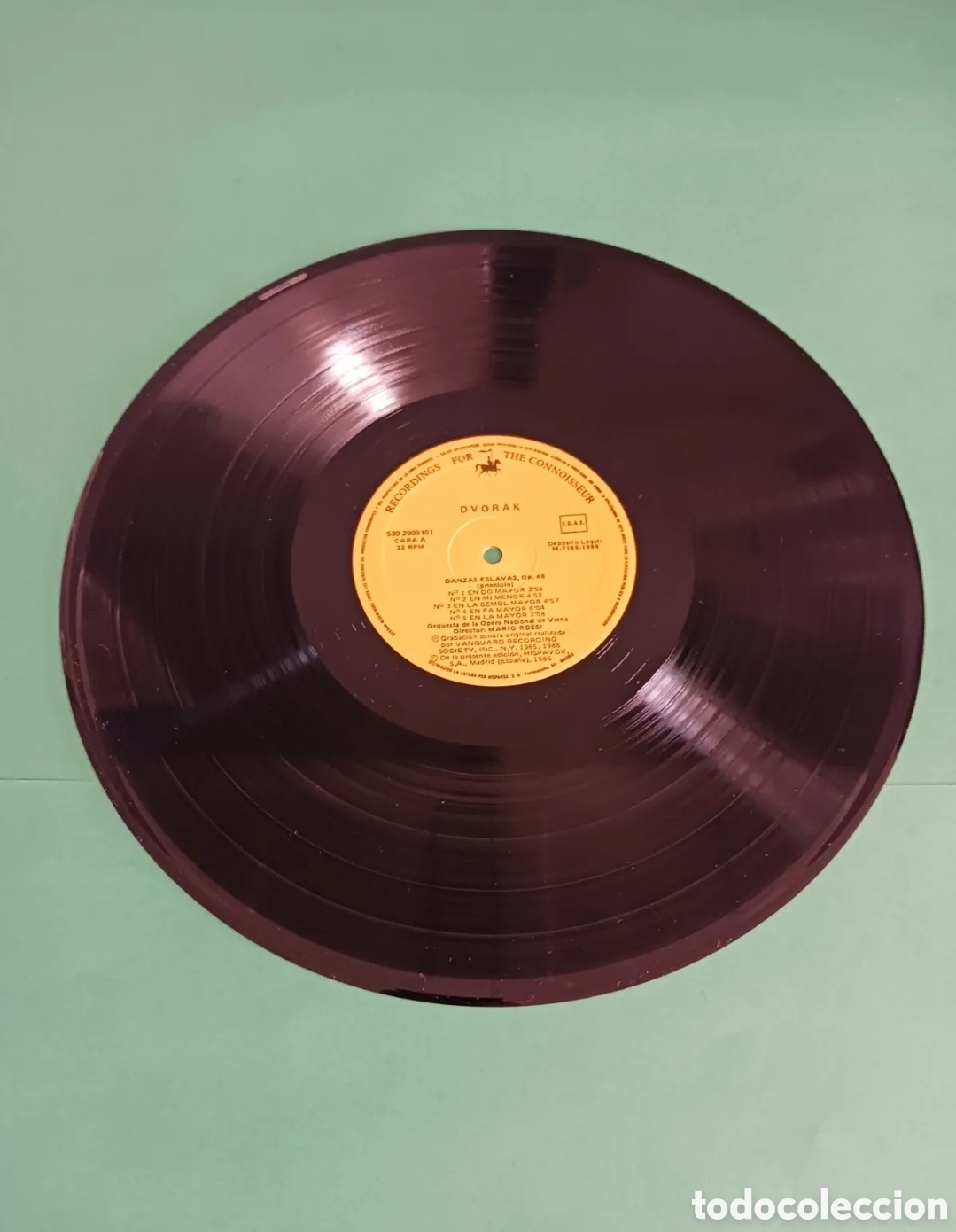 Discos de vinilo: Vinilo DVORAK / Danzas Eslavas - Foto 3